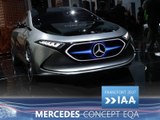 Mercedes Concept EQA en direct du Salon de Francfort 2017