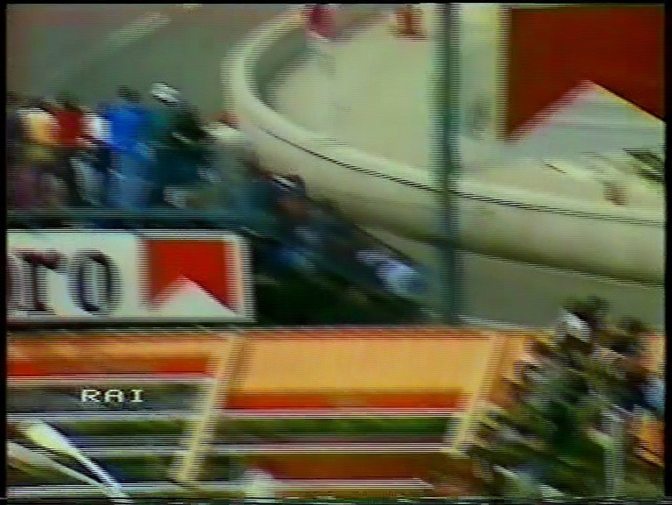 Gran Premio di Monaco 1985: Sorpasso di De Cesaris a Boutsen e ritiro di A. Senna