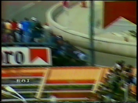 Gran Premio di Monaco 1985: Sorpasso di De Cesaris a Boutsen e ritiro di A. Senna