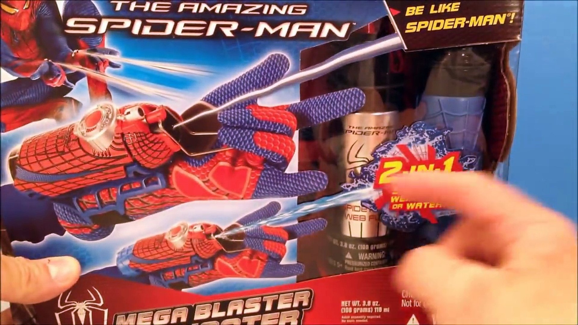 the amazing spider man web shooters from the movie