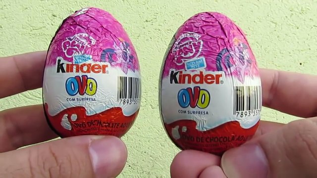 Abrindo Kinder Ovo Surpresa - My Little Pony - Equestria Girls Pinkie Pie - Surprise Eggs MLP