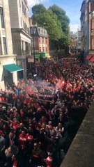 Koln Fans Invading London Ahead Of Arsenal Match!