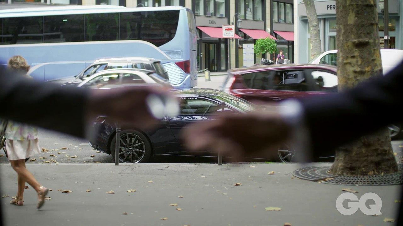 Paris-Francfort en Aston Martin | GQ & Hackett