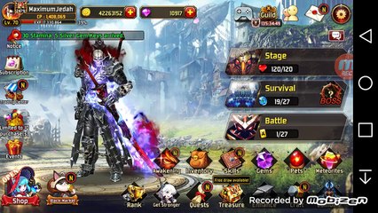 [Kritika] Demon Blade Awakening Skill (RED)