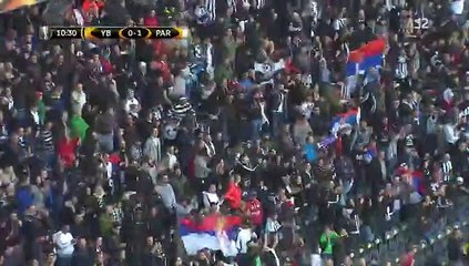 Marko Jankovic Goal - Young Boys vs Partizan 0-1 (14.09.2017)