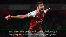 Giroud closing in on 100 goals for Arsenal