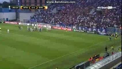 Andrea Masiello Goal Atalanta Bergamo (Ita) 1-0 Everton (Eng) 14.09.2017