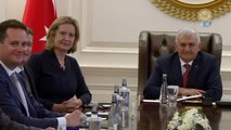 Başbakan Binali Yıldırım, Birleşik Krallık İçişleri Bakanı Amber Rudd'u Kabul Etti