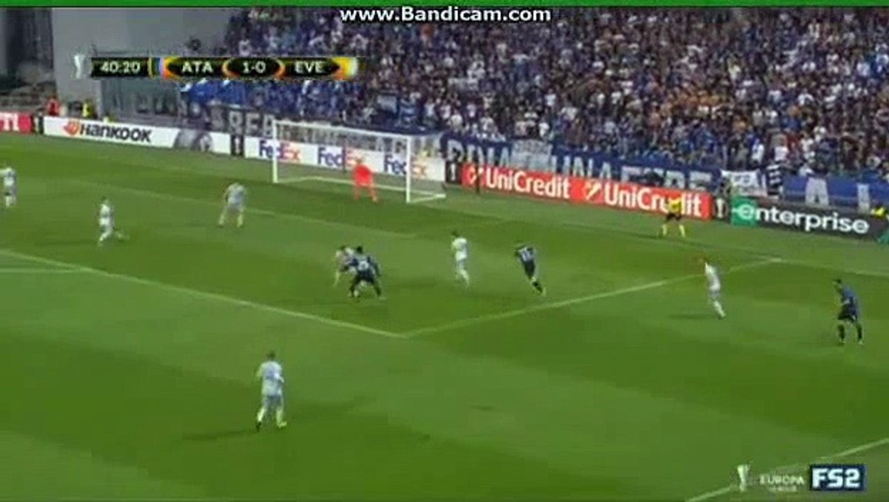 Atalanta 3 - 0	 Everton