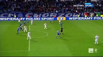2-1 Dawid Abramowicz Goal Poland  1. Liga - 14.09.2017 Ruch Chorzow 2-1 GKS Tychy