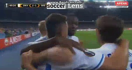Junior Moraes Goal HD - Dynamo Kiev 2-1 Skenderbeu - 14.09.2017 HD