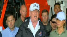 President Trump and Florida Governor Rick Scott address Hurricane Irma