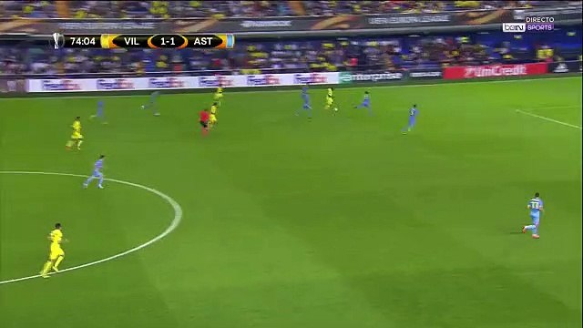Cedric Bakambu Goal - Villarreal vs FC Astana 2-1 (14.09.2017)