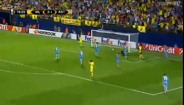 Villarreal 3-1 FC Astana 14/09/2017 Denis Cheryshev Goal 78' HD Full Screen Europa League .
