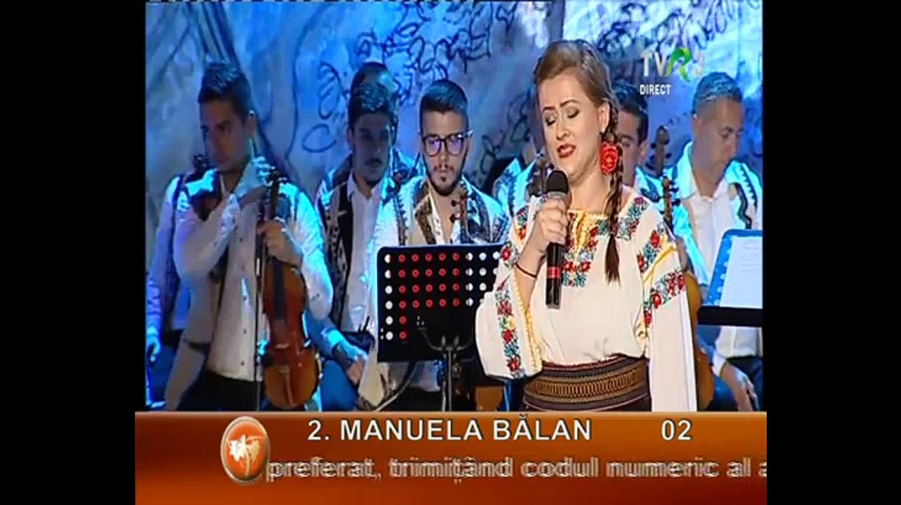 Manuela Balan - Festivalul National de folclor Strugurele de aur - Alba Iulia - 14.09.2017