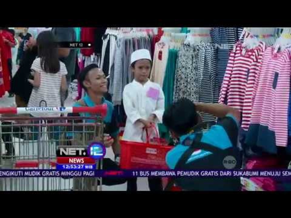 Anak Yatim dan Dhuafa Belanja Gratis - NET12