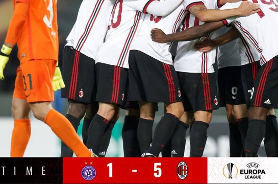 All Goals & highlights - Austria Wien 1-5 AC Milan - 14.09.2017ᴴᴰ