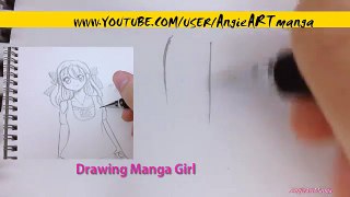 Un et un à un un à dessiner fille Comment lent à Il tutoriel manga