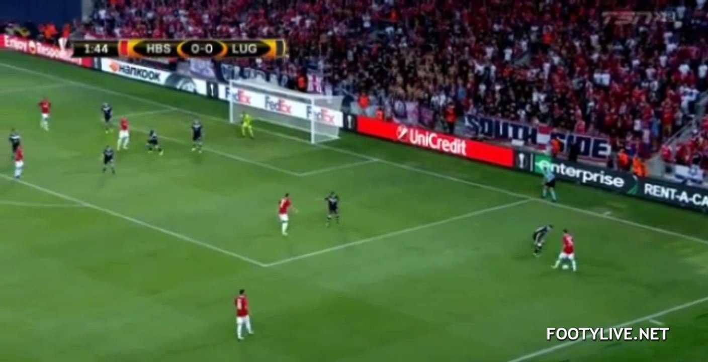 Dan Einbinder Goal HD - H. Beer Sheva 1 - 0	 Lugano 14.09.2017 HD