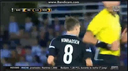 David Zurutuza Goal HD - Real Sociedad 2-0 Rosenberg BK 14.09.2017