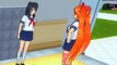 OSANA AND YANDERE FIGHT OVER SENPAI! | Yandere Simulator Roleplay Ep 3