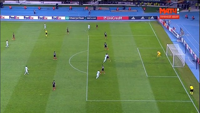 0-2 Aleksandr Kokorin Goal Vardar Skopje 0-2 Zenit - 14.09.2017