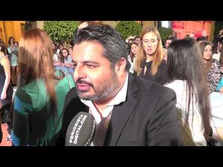 Desfile de famosos por la alfombra roja del FesTVal de Murcia. 27-3-2015