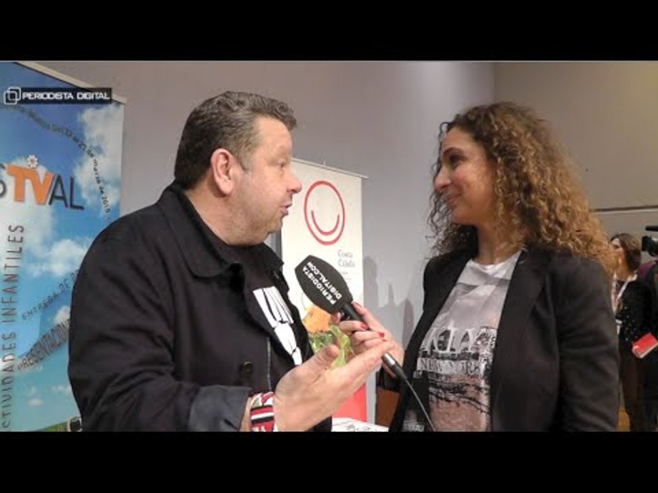 Alberto Chicote y Julius en el FesTVal de Murcia. 26-3-2015