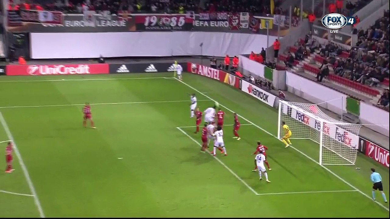 0-3  	Dante Goal Zulte Waregem 0-3 OGC Nice - 14.09.2017