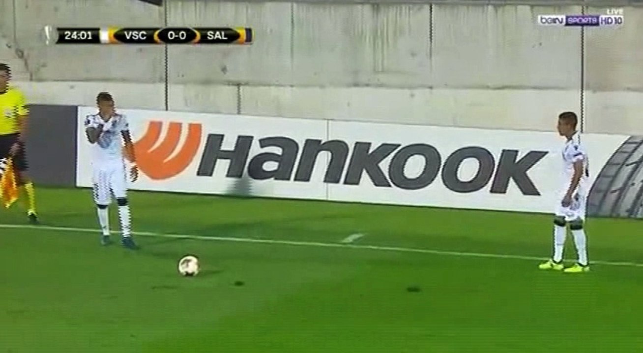 Asistencia de Paolo Hurtado vs. Red Bull Salzburg