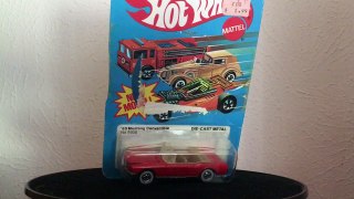 Vintage hot wheels 1982 '65 mustang convertible number 5908