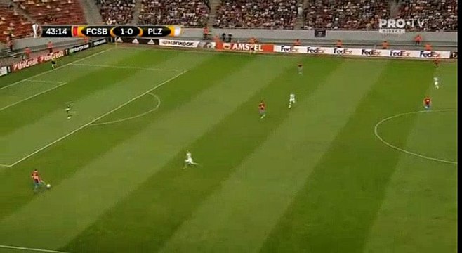 FCSB 2-0 Plzen 14/09/2017 Constantin Budescu Goal 44' HD Full Screen Europa League