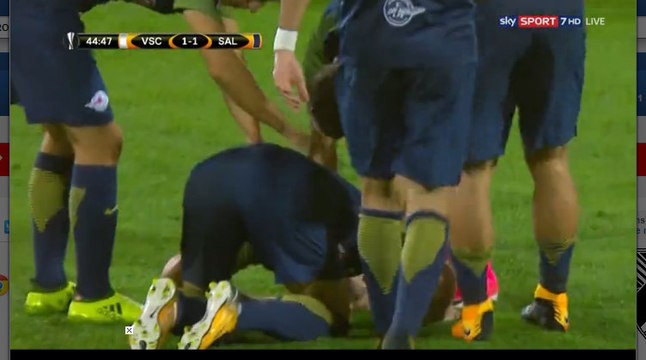 Valon Berisha Goal HD - Guimaraes 1-1 Salzburg 14.09.2017