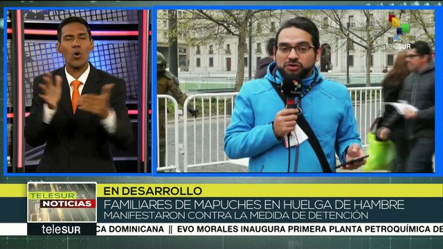 Chile: familias de mapuches en huelga de hambre denuncian su detención