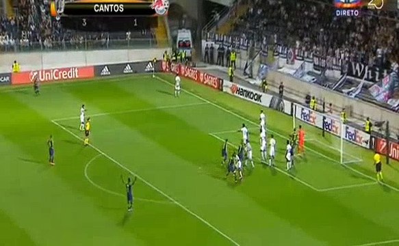 Guimaraes 1-1 Salzburg 14/09/2017 Valon Berisha Goal 45' HD Full Screen Europa League .