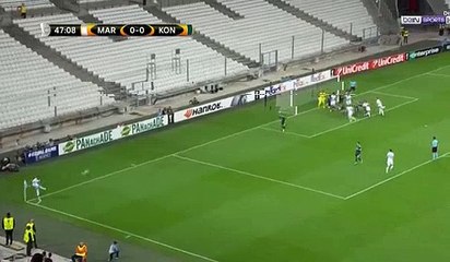 Marseille 1 - 0  Konyaspor 14/09/2017  Adil Rami  Goal 48' HD Full Screen Europa League