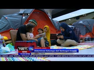 Tradisi Beri'tikaf dengan Berkemah di Masjid di Kota Bandung - Net 16