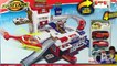 Fastlane Rescue Station - Stop motion Fire Engine Truck Rescue Helicopter Police Car Die Cast