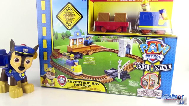 Pat Patrouille Train Electrique Grande Vallée Adventure Bay Railway Jouet Toy Patrulla de Cachorros