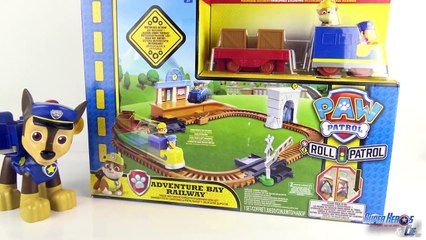 Pat Patrouille Train Electrique Grande Vallée Adventure Bay Railway Jouet Toy Patrulla de Cachorros