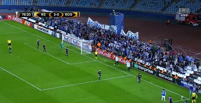 Real Sociedad 4 - 0 Rosenborg 14/09/2017 Diego Llorente Goal 77' HD Full Screen Europa League .