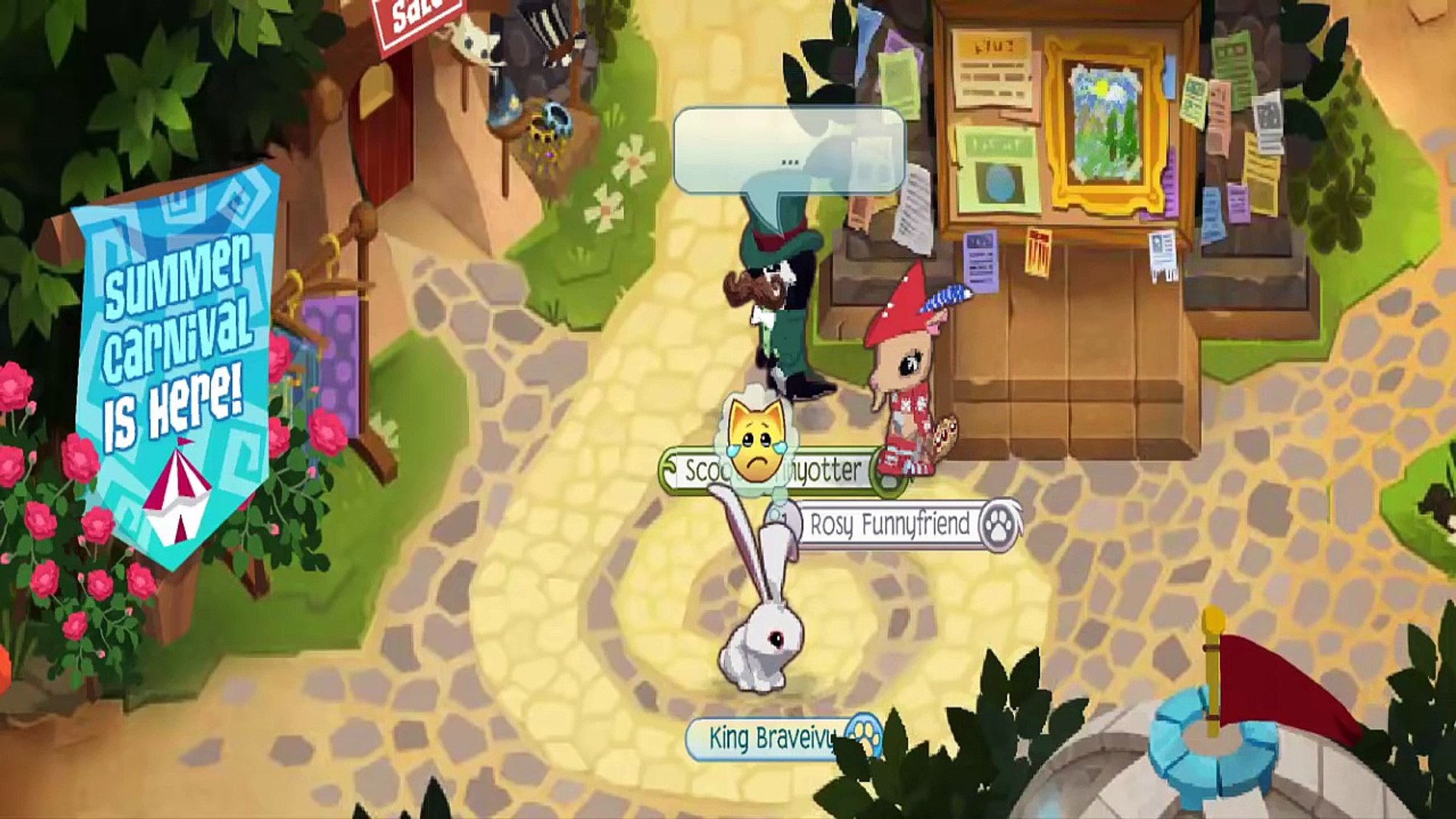 If You Could Only Use Bubble Chat In Animal Jam Video Dailymotion