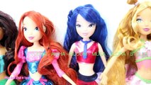 Play Doh Dress Disney Princesses Ariel Tiana Mulan Snow White Rapunzel Aurora Winx Club Dolls