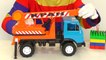Car Clown - Videos for Kids - Toy LEGO CRANE Truck & Teddy Bear (Toy Trucks)