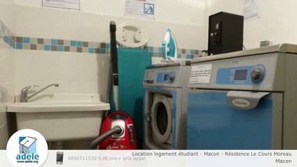 Location logement étudiant - Macon - Résidence Le Cours Moreau