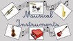 Cours italien / Inglese 8 instruments de musique instruments de musique