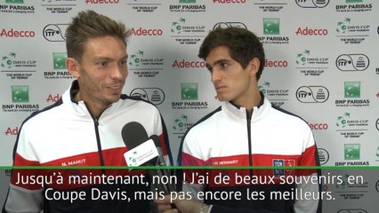 Coupe Davis - Mahut espère se créer des souvenirs