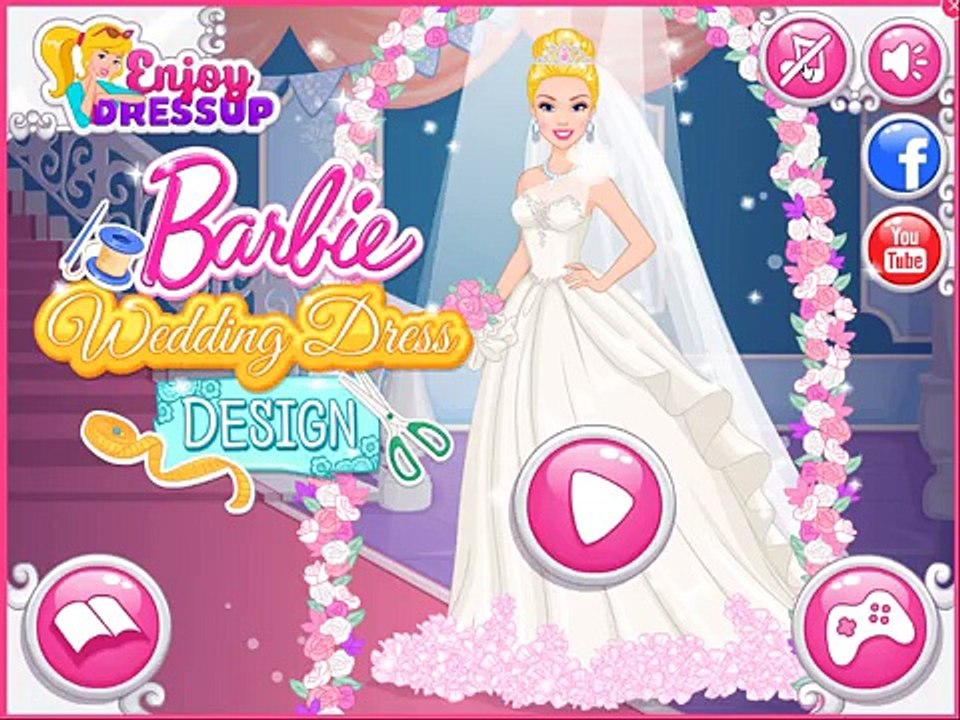 barbie wedding cartoon