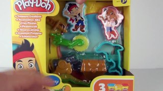 Play-Doh Jake & The Never Land Pirates: Treasure Creations Toy Review, Hasbro, Disney Junior
