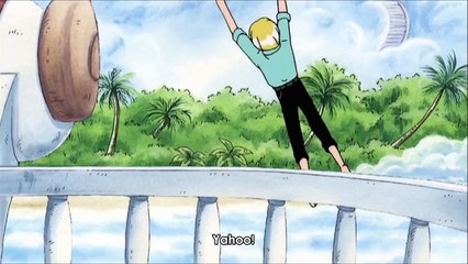 First Day at Skypiea - The Straw Hats are having A Blast !! #552